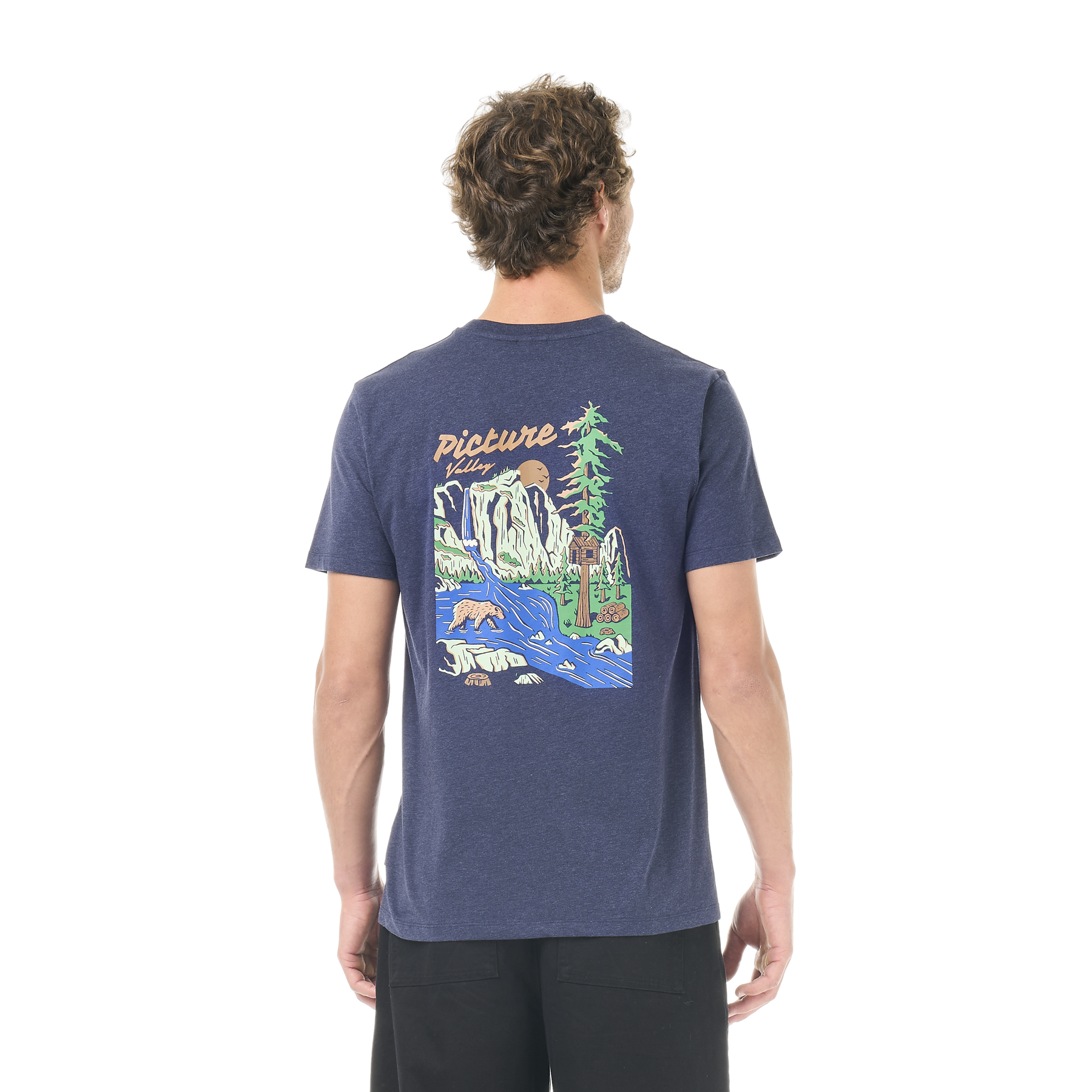 FORESKA TEE __color:Dress_Blues_Melange#8