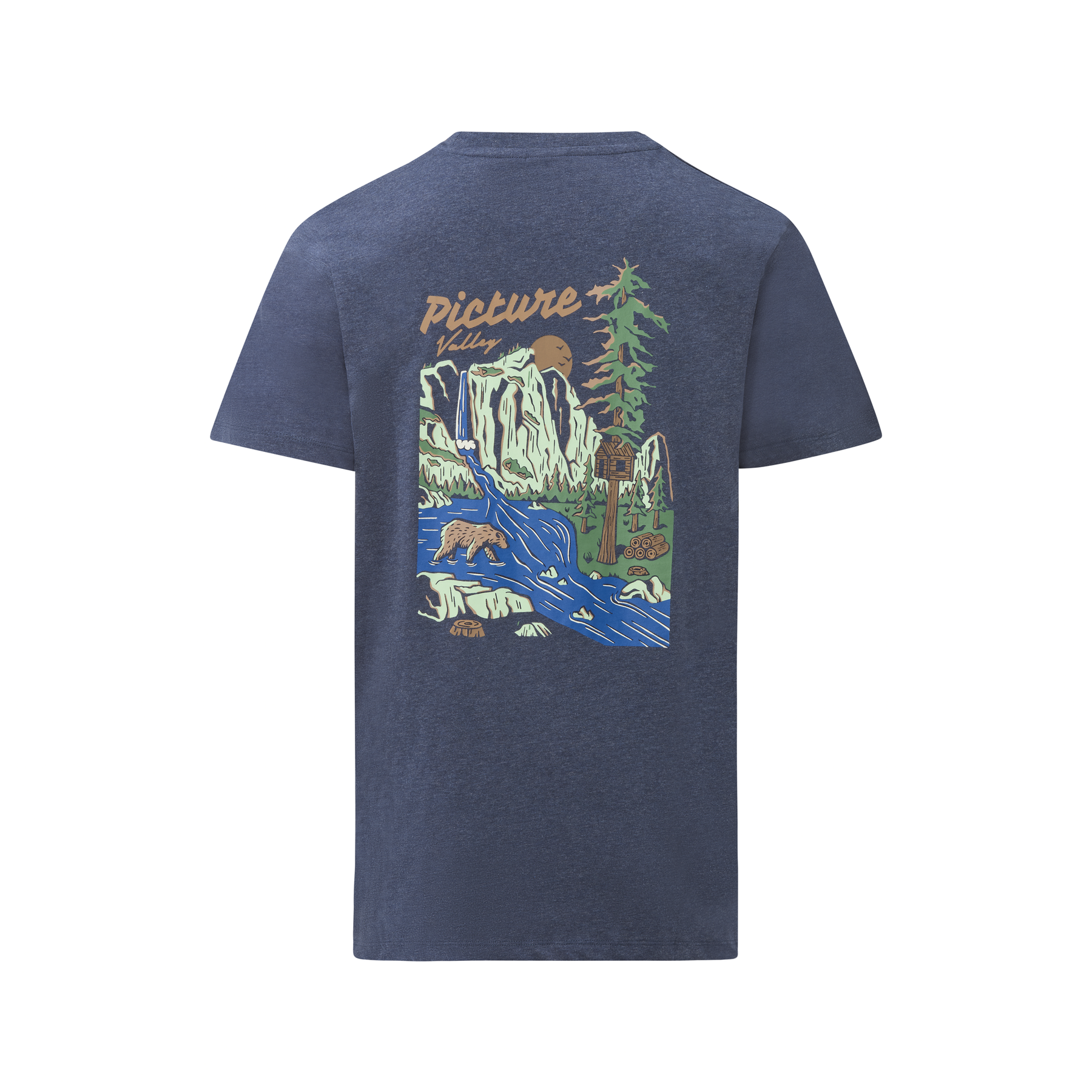 FORESKA TEE __color:Dress_Blues_Melange#11
