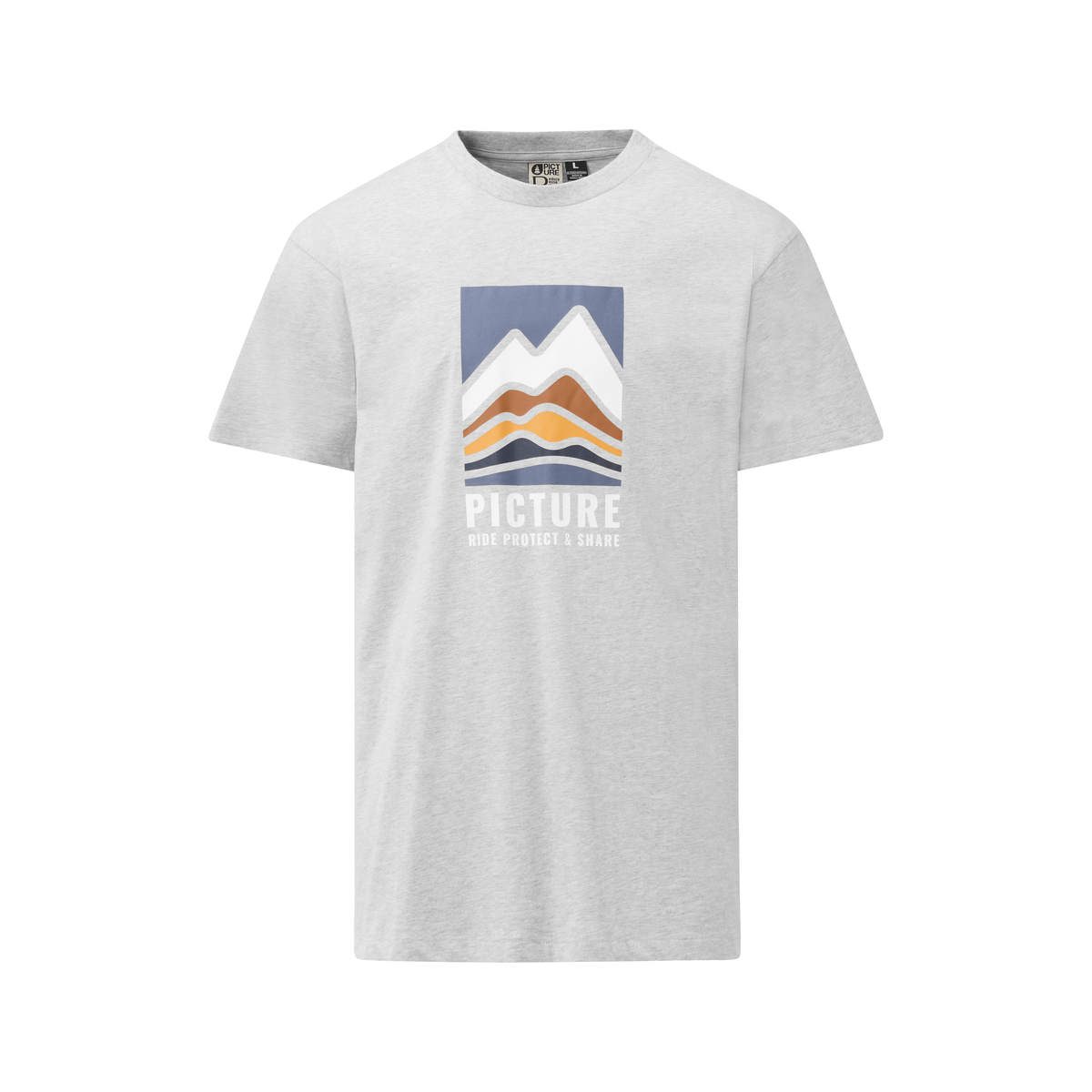 PEAKFLOW TEE __color:Grey_Melange#9