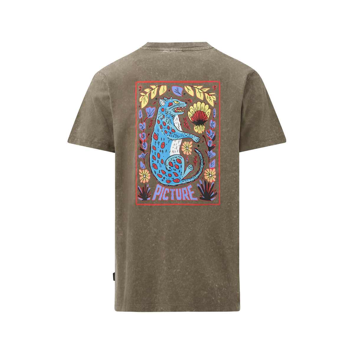 KARO TEE __color:Shitake_Washed#13