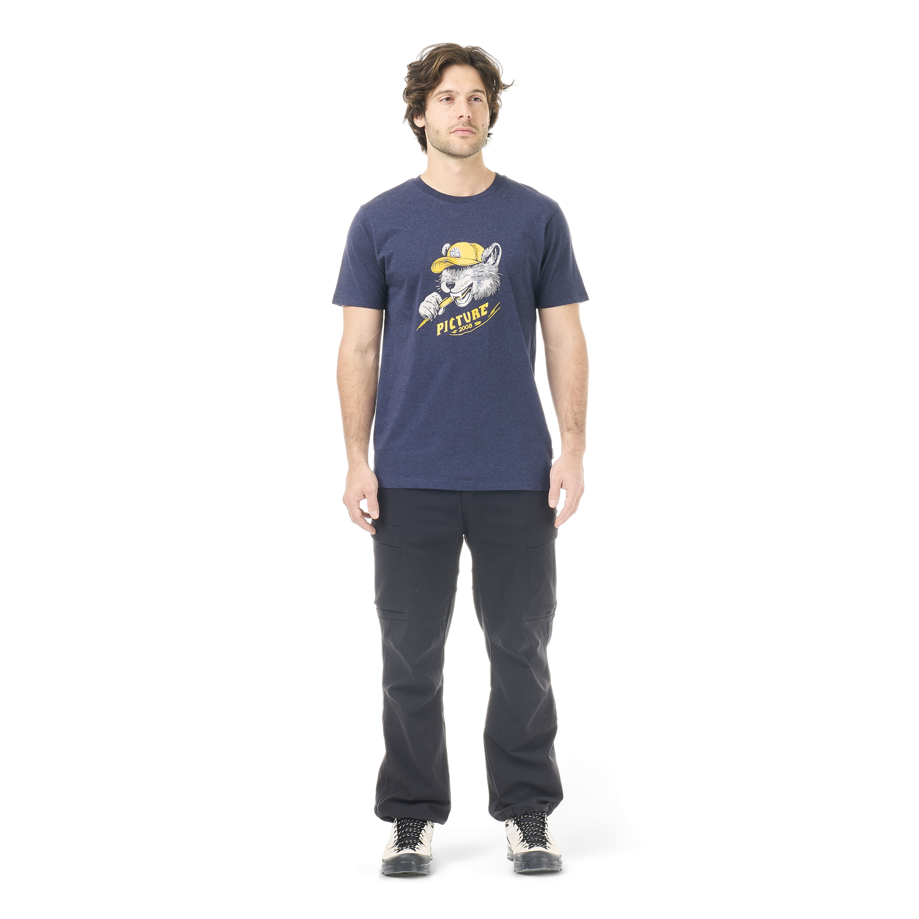 RYKER TEE __color:Dress_Blues_Melange#7