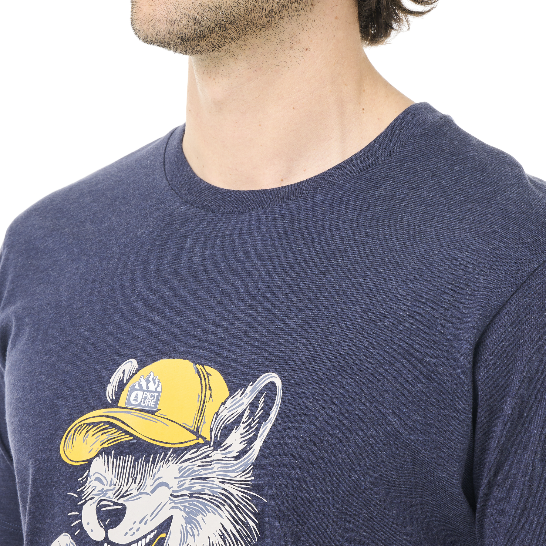 RYKER TEE __color:Dress_Blues_Melange#8