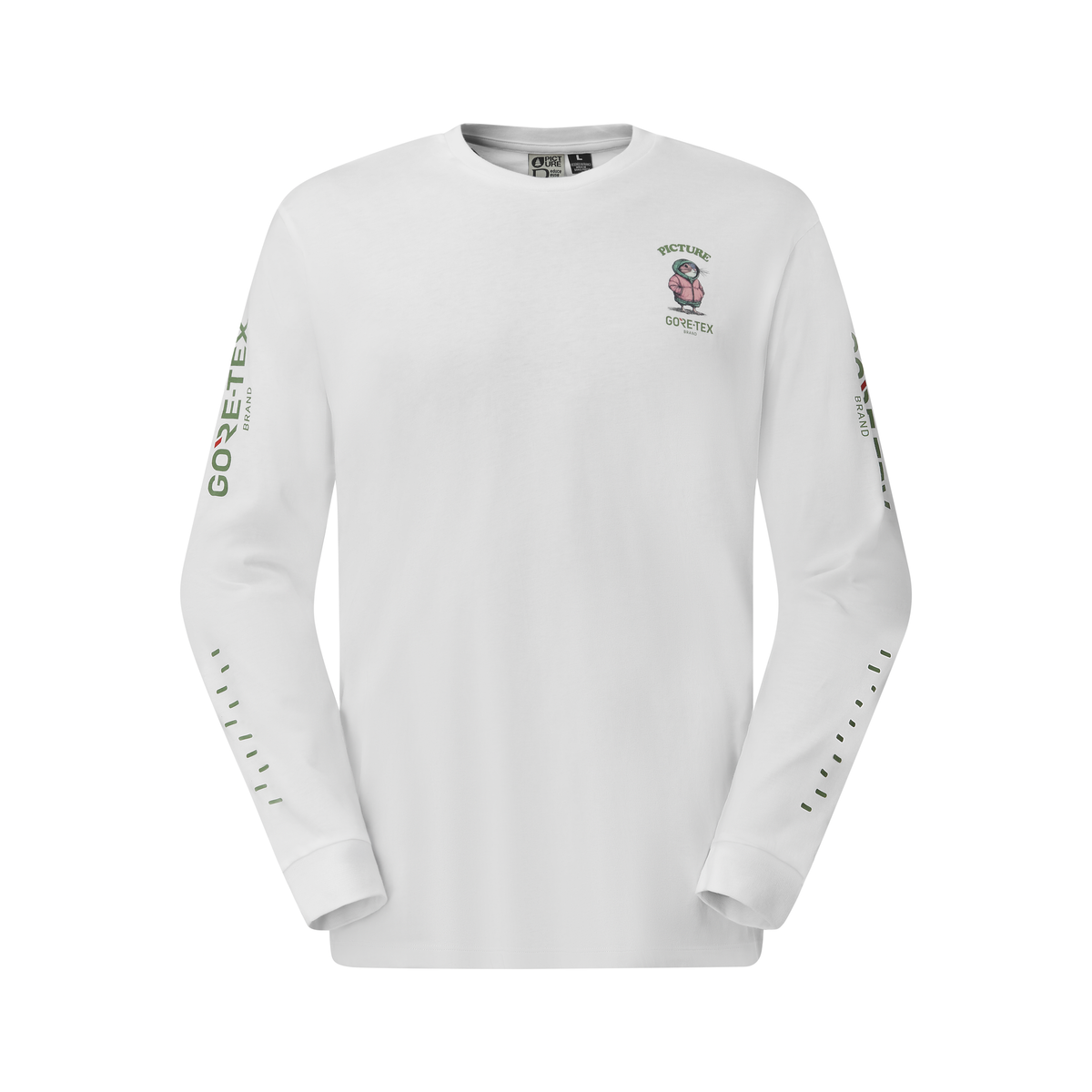 PICTURE X GTX LS TEE __color:White#12