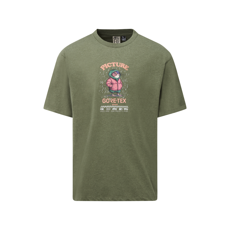 PICTURE X GTX TEE __color:Grape_Leaf_Melange#4