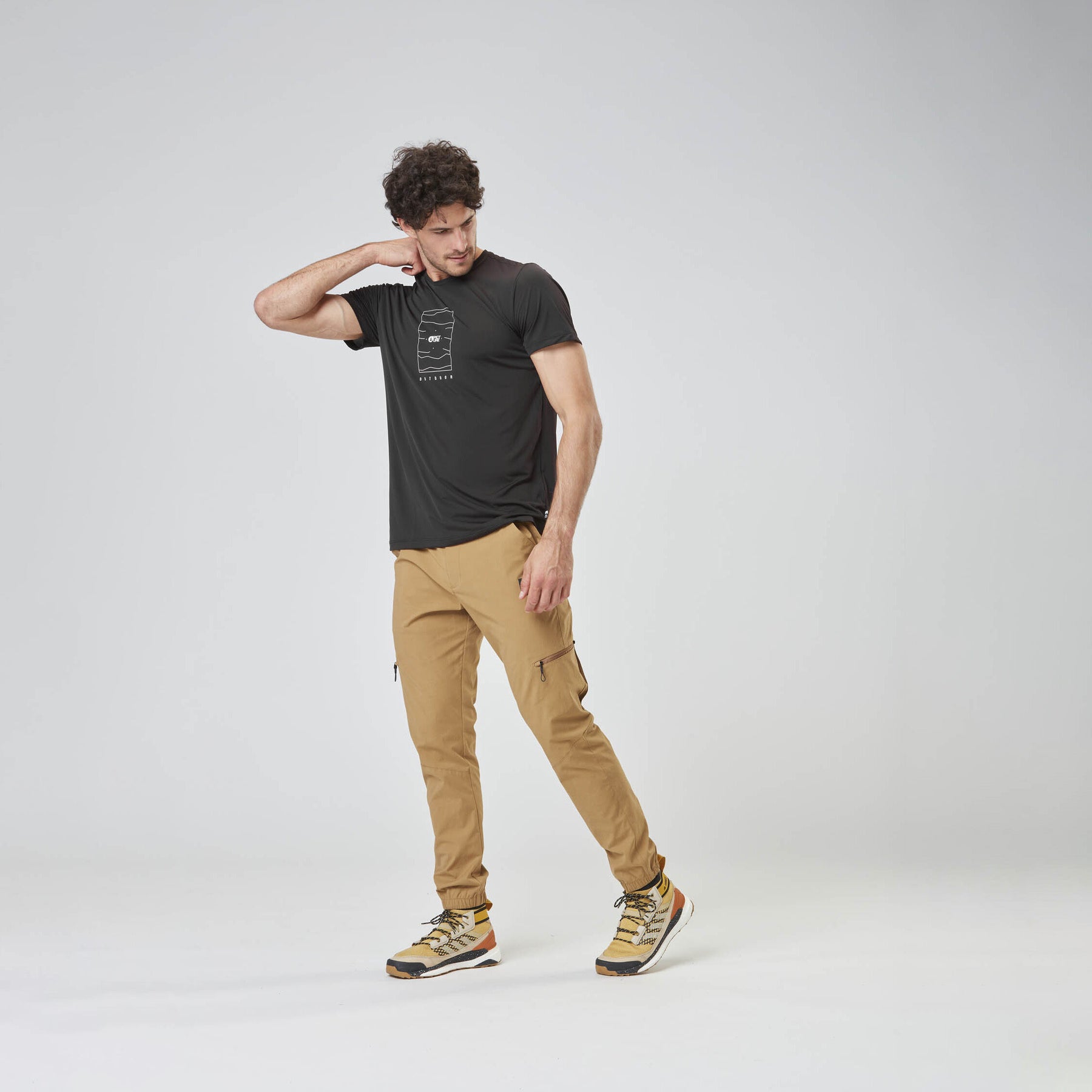 TRAVIS TECH TEE __color:Full_Black#2