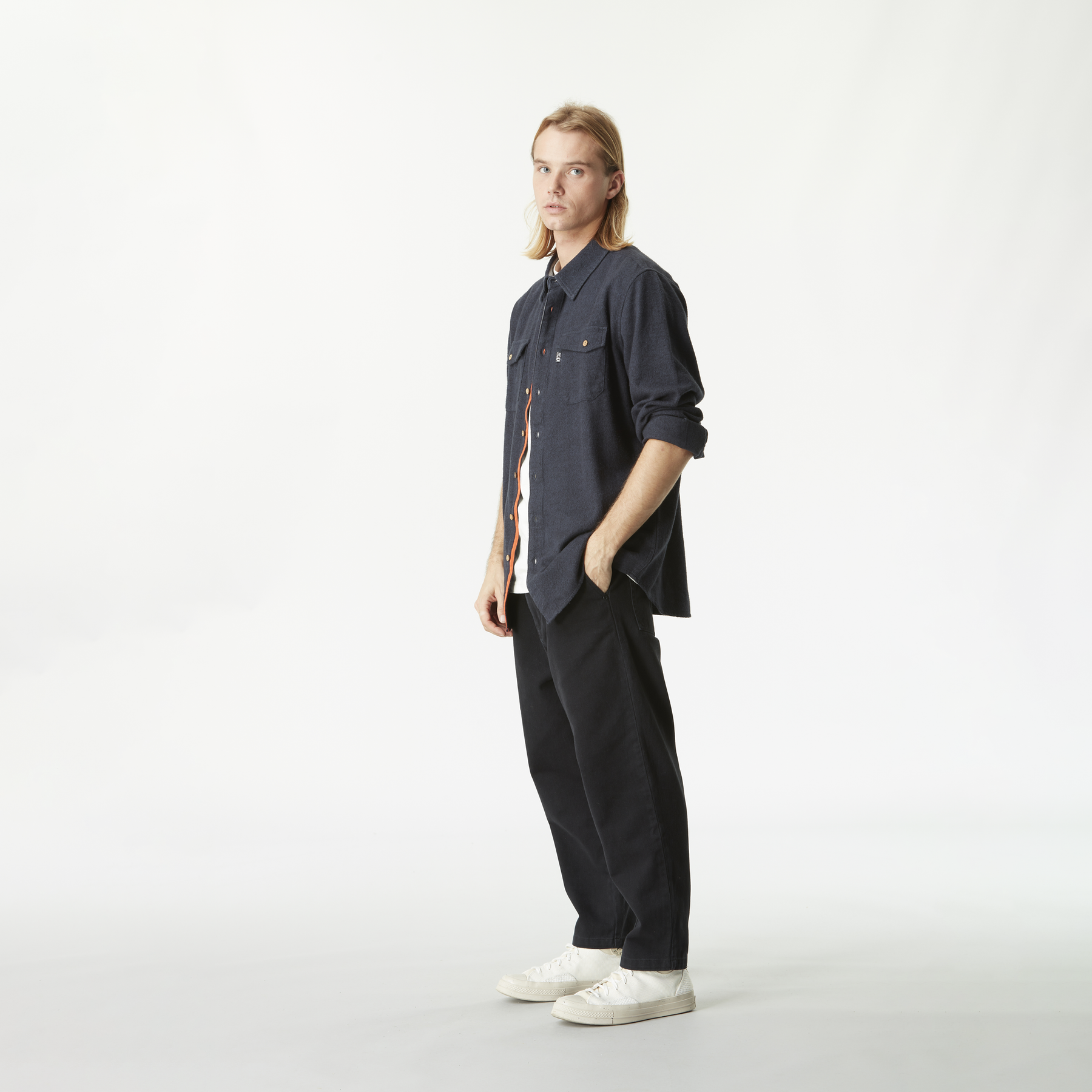 LEWELL SHIRT __color:Dark_Blue#19
