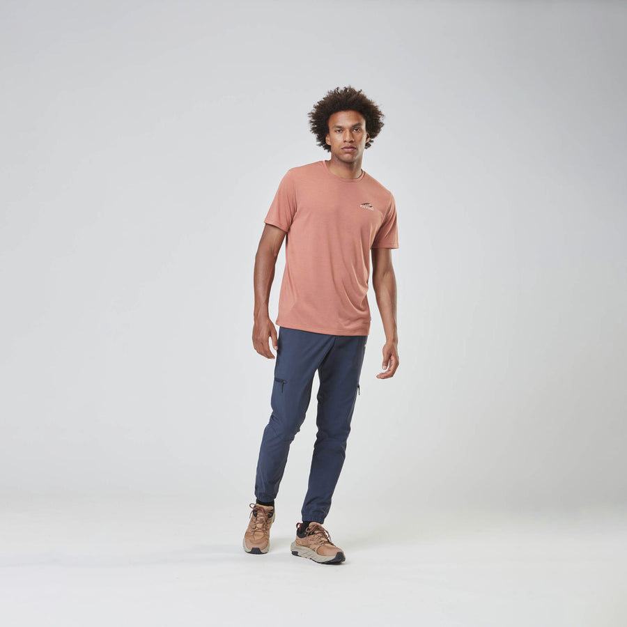 TIMONT SS URBAN TECH TEE __color:Cedar_Wood#16
