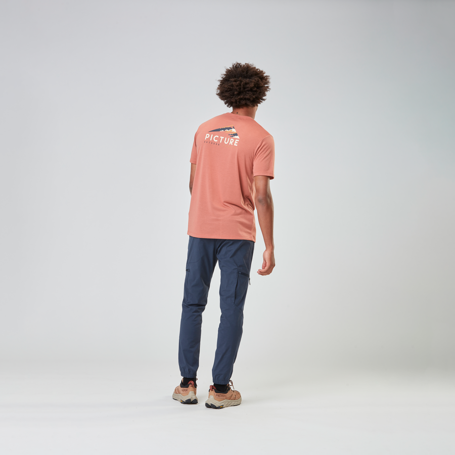 TIMONT SS URBAN TECH TEE __color:Cedar_Wood#17
