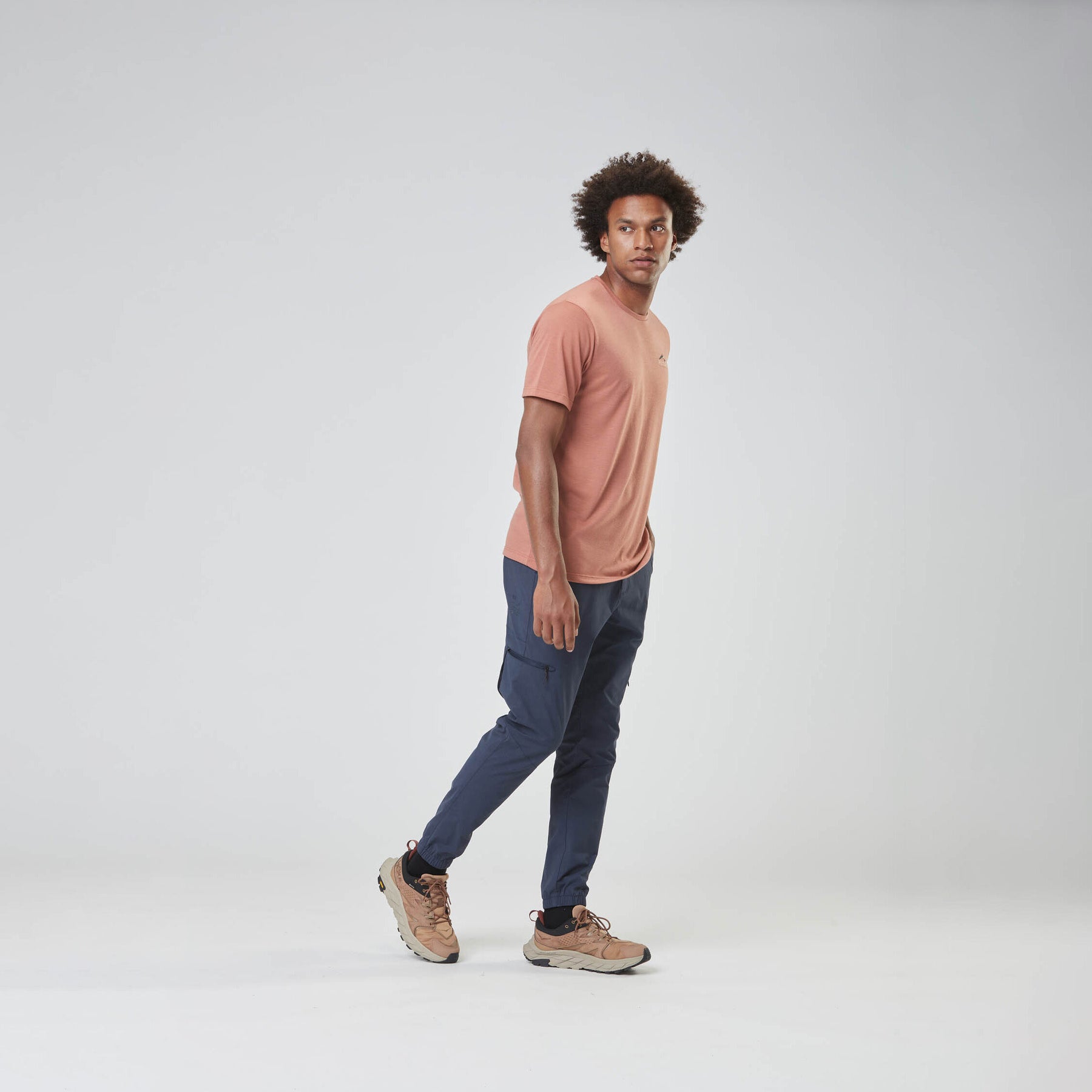 TIMONT SS URBAN TECH TEE __color:Cedar_Wood#19