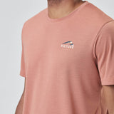 TIMONT SS URBAN TECH TEE __color:Cedar_Wood#20