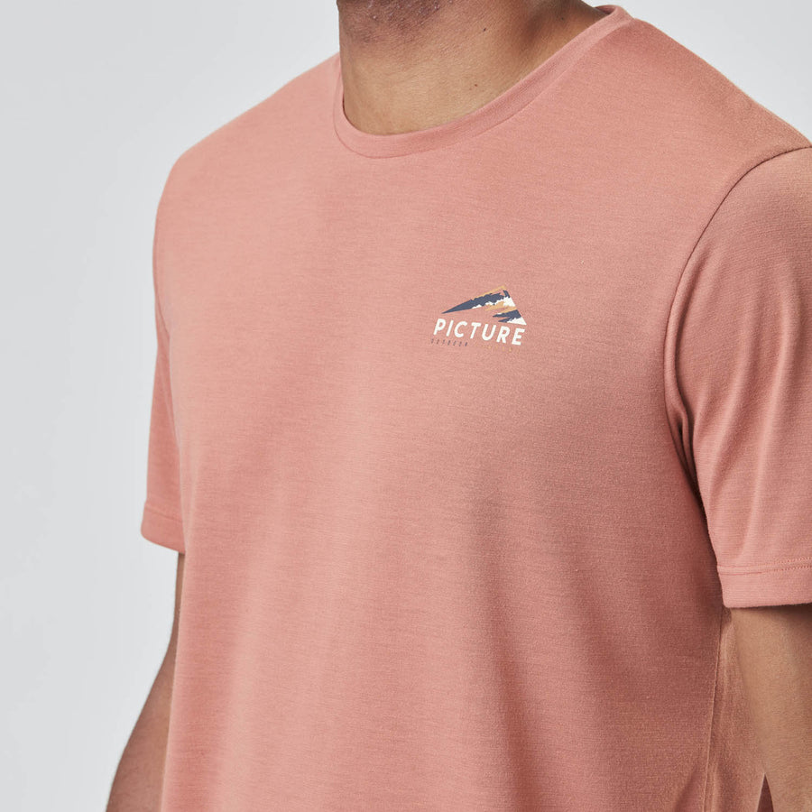 TIMONT SS URBAN TECH TEE __color:Cedar_Wood#20