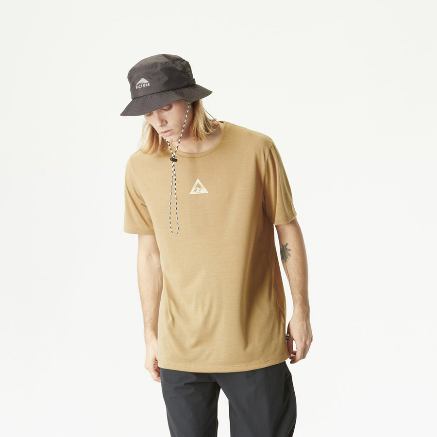TIMONT SS URBAN TECH TEE __color:Tannin#41