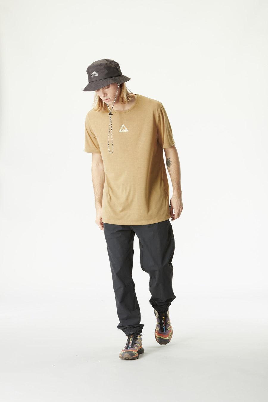TIMONT SS URBAN TECH TEE __color:Tannin#42