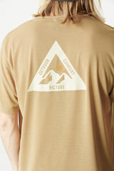 TIMONT SS URBAN TECH TEE __color:Tannin#46