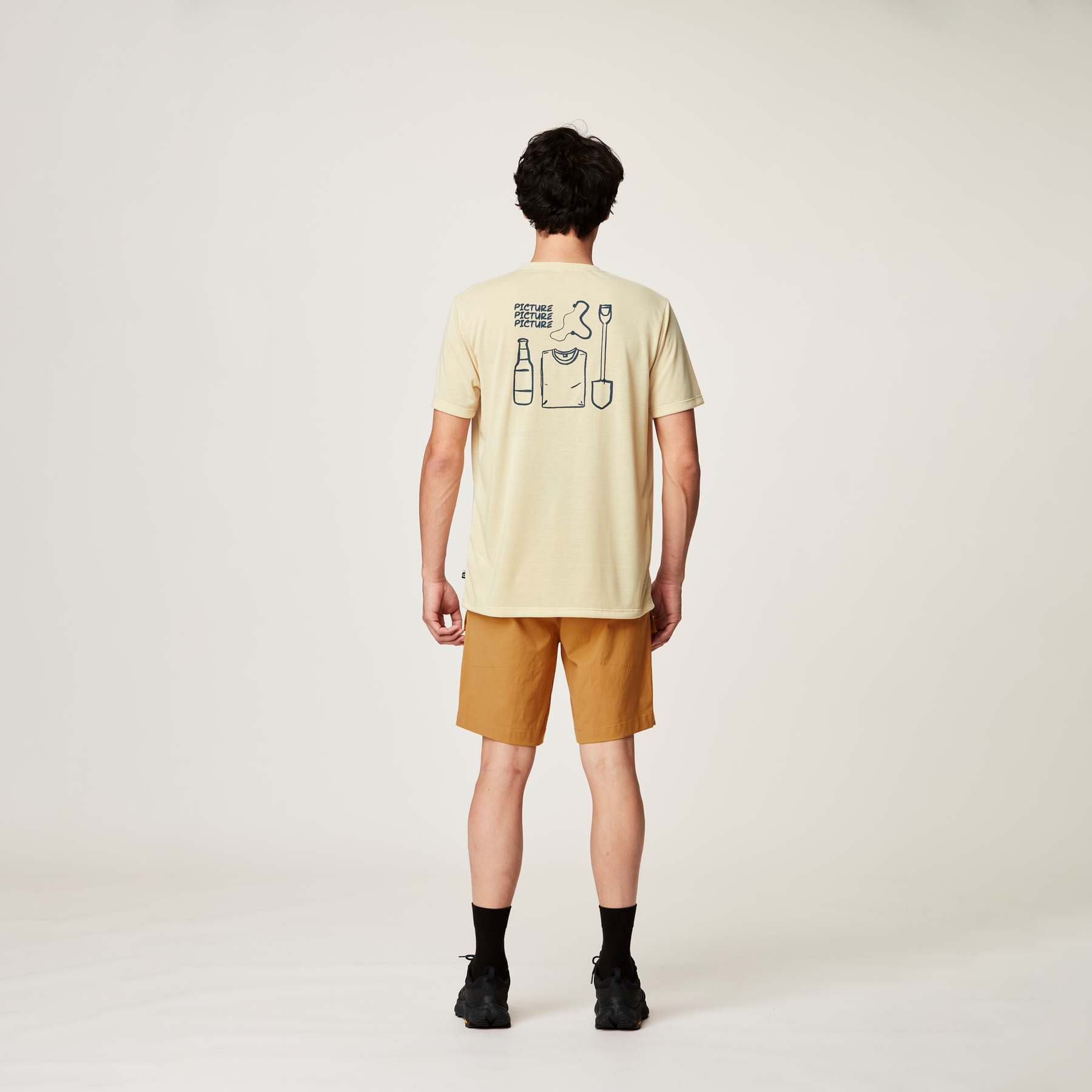 TIMONT SS URBAN TECH TEE __color:Woodash#50