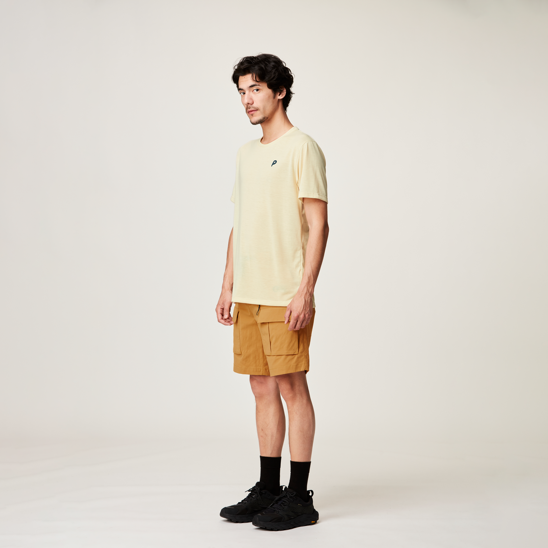 TIMONT SS URBAN TECH TEE __color:Woodash#51