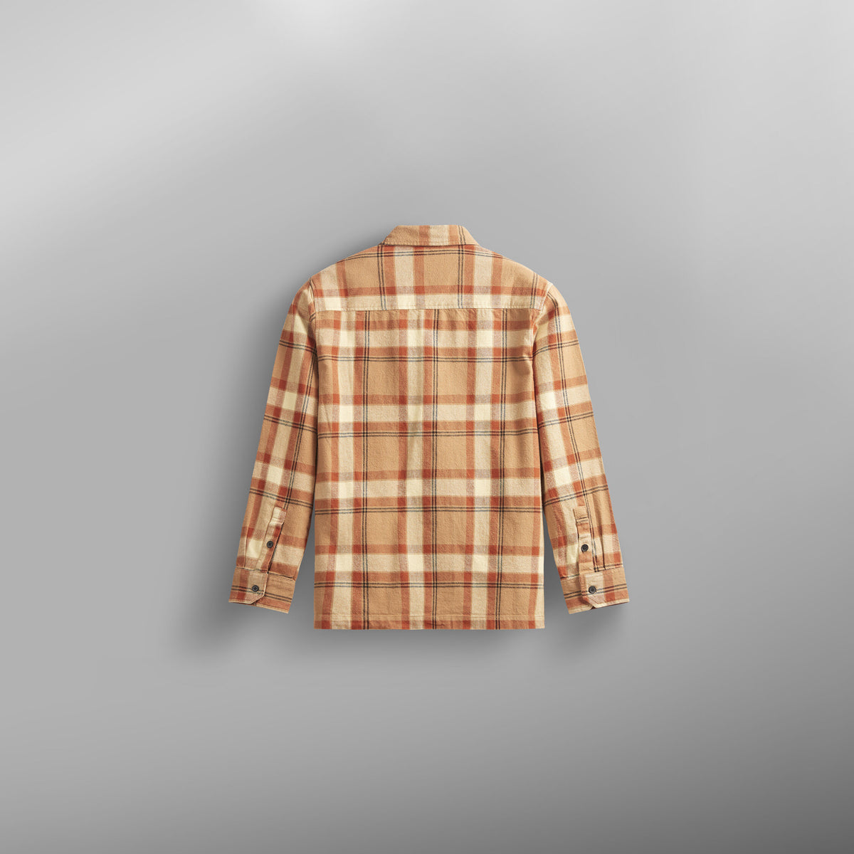 RELOWA SHIRT __color:Plaid_Wood_Ash#38