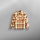 RELOWA SHIRT __color:Plaid_Wood_Ash#37