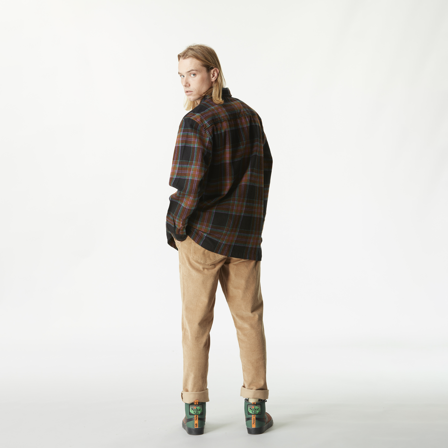RELOWA SHIRT __color:Plaid_Black#5