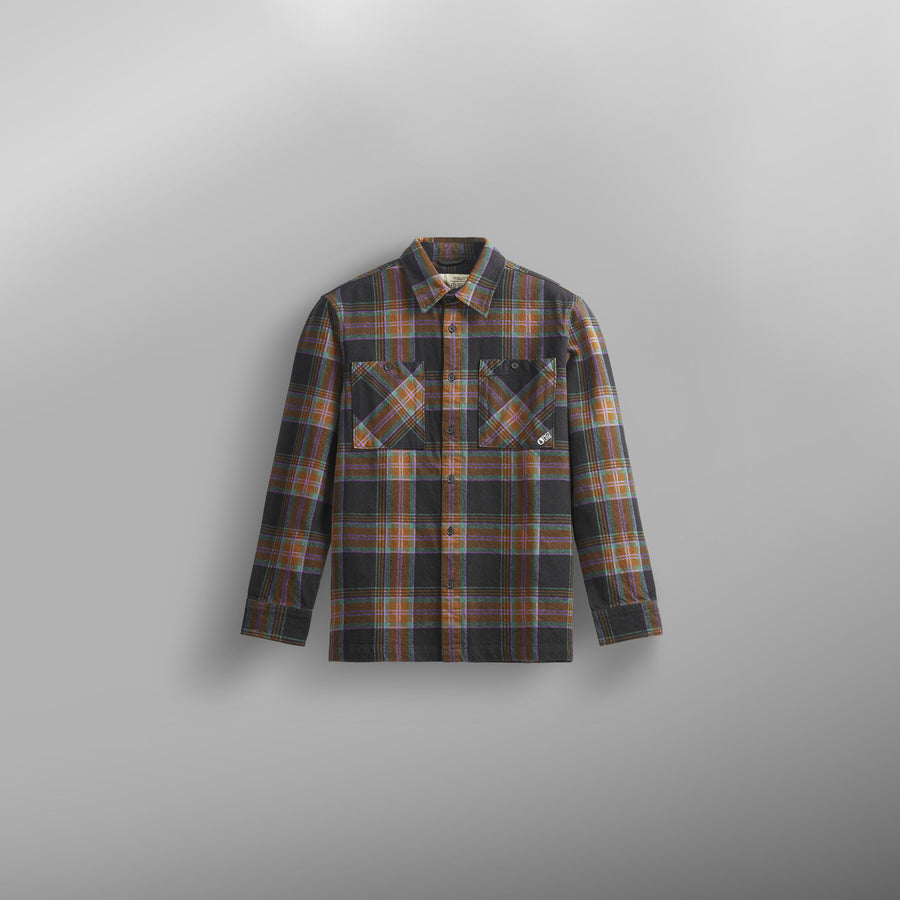 RELOWA SHIRT __color:Plaid_Black#1