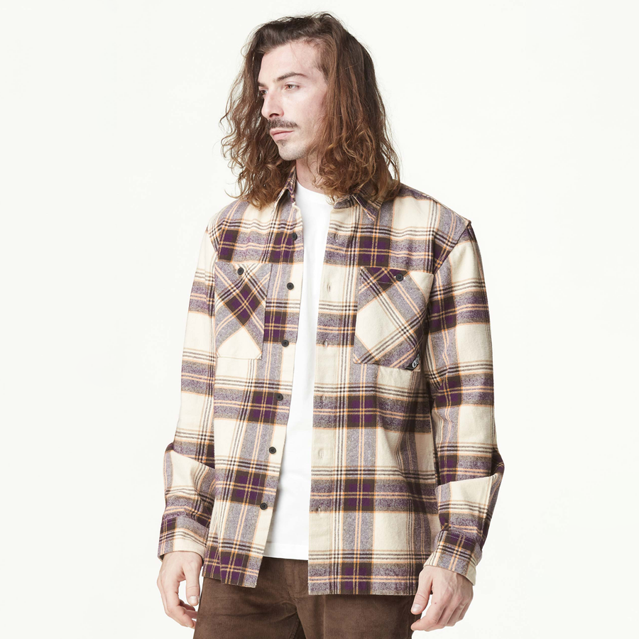RELOWA SHIRT __color:Plaid_Brown#13