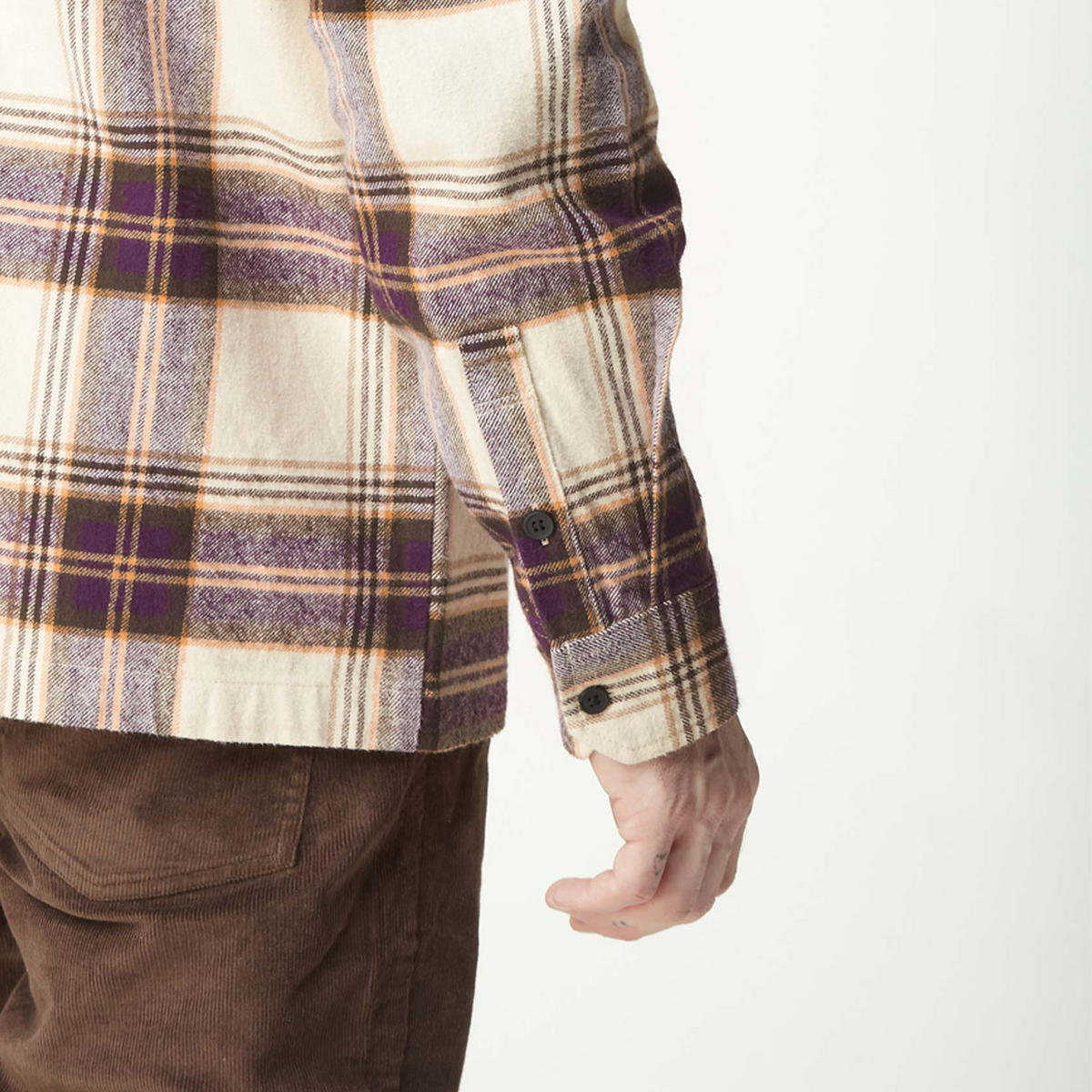 RELOWA SHIRT __color:Plaid_Brown#20