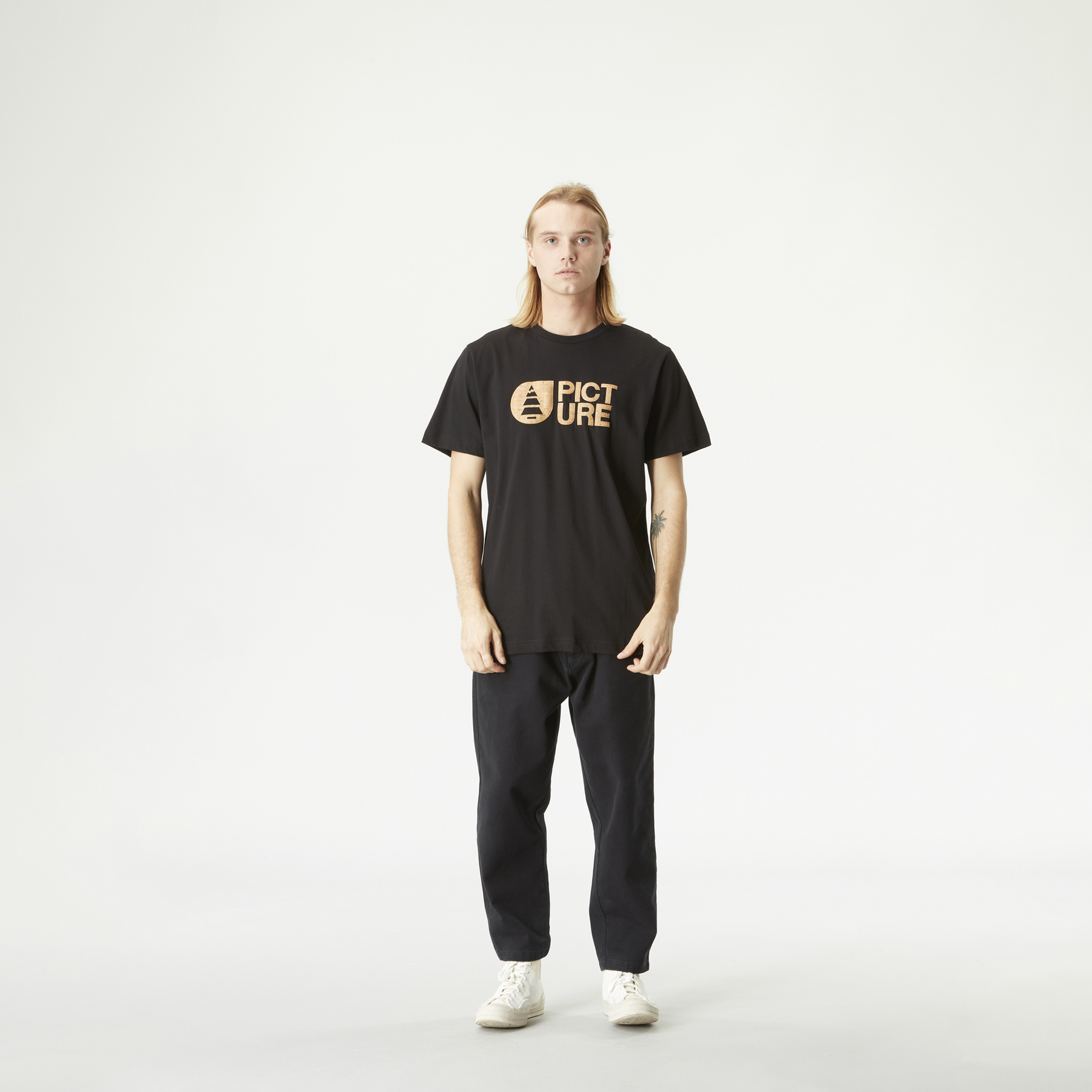 BASEMENT CORK TEE __color:Black#7