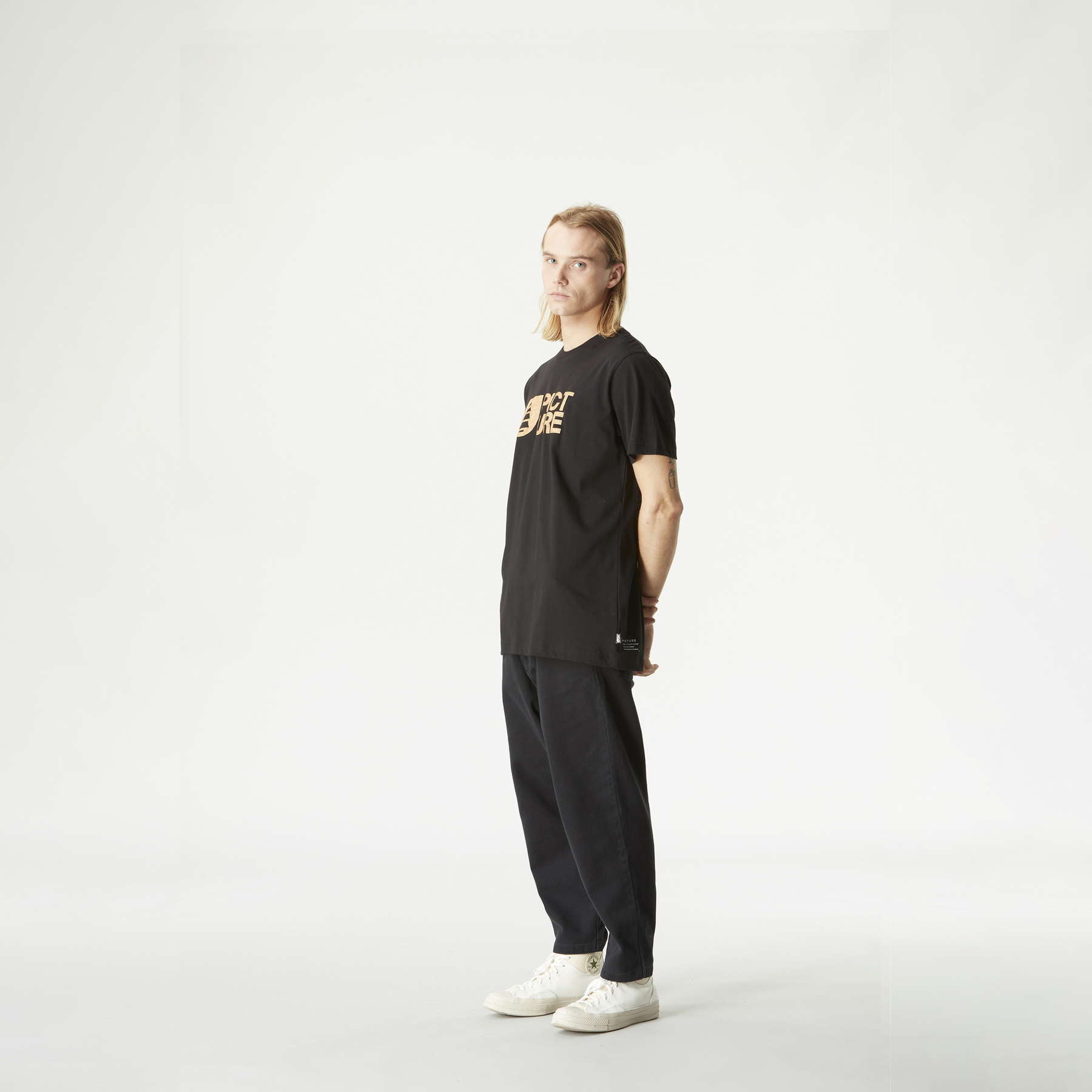 BASEMENT CORK TEE __color:Black#9