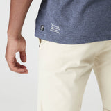 BASEMENT CORK TEE __color:Dark_Blue_Melange#34