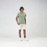 BASEMENT CORK TEE __color:Green_Spray#41