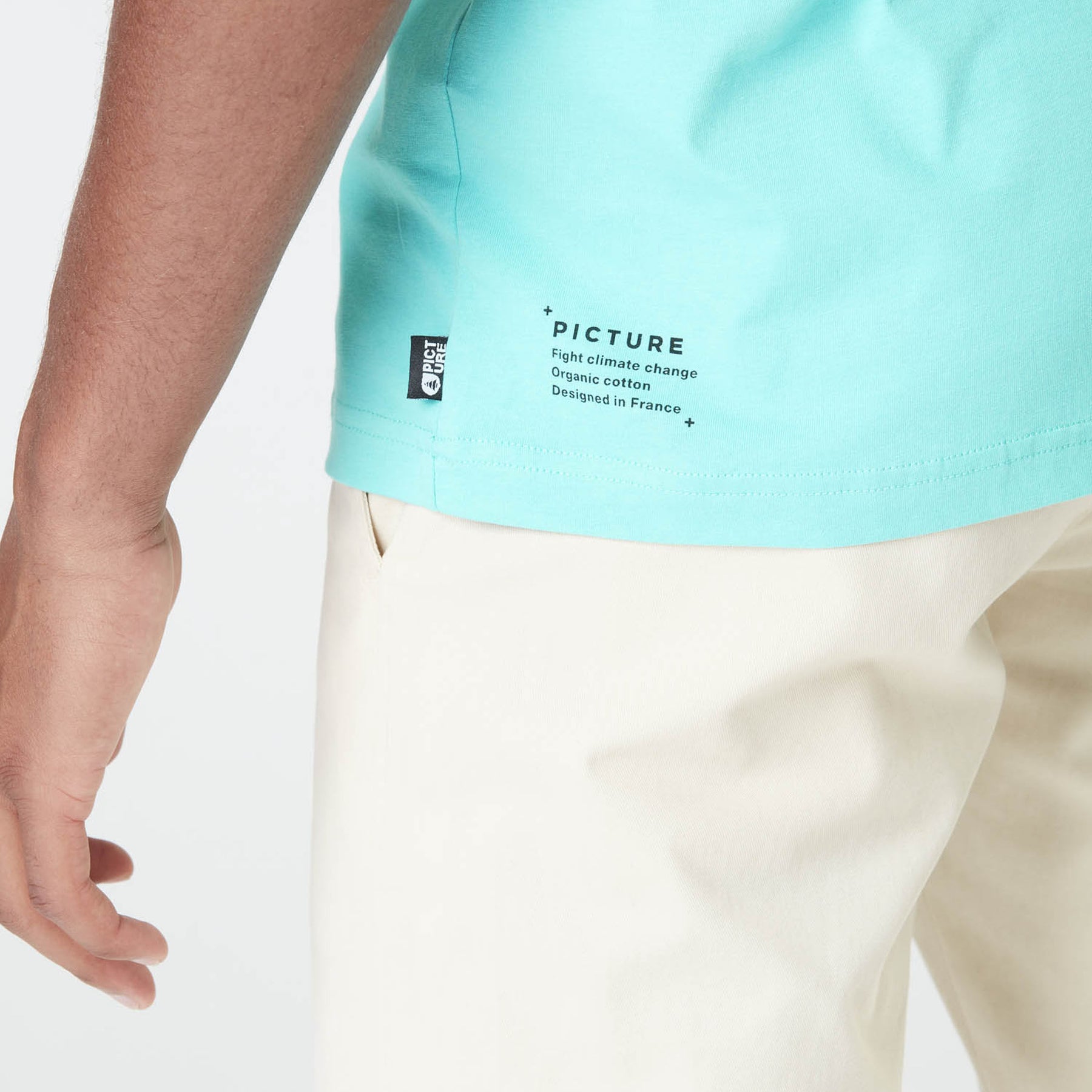 BASEMENT CORK TEE __color:Blue_Turquoise#21