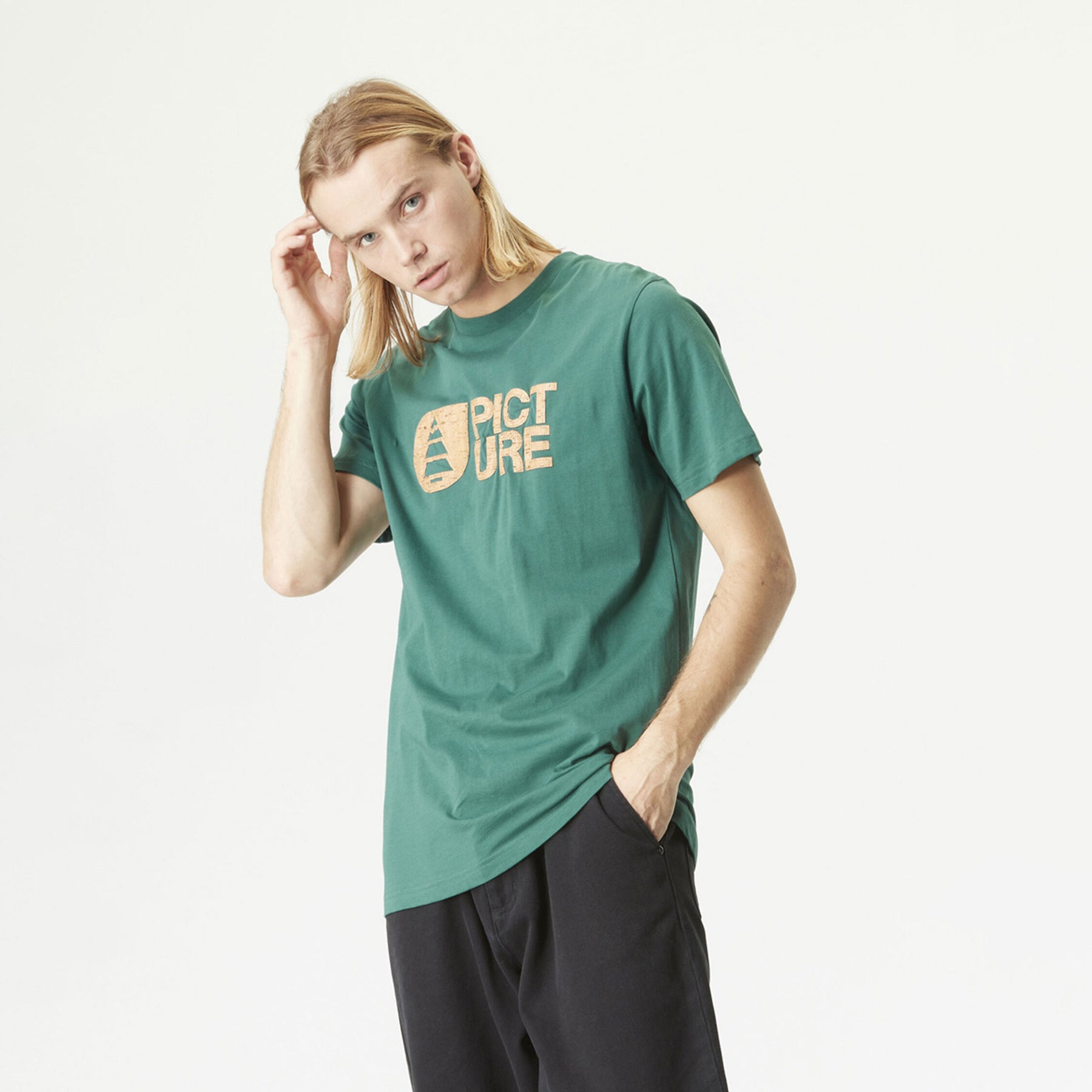 BASEMENT CORK TEE __color:Bayberry#0