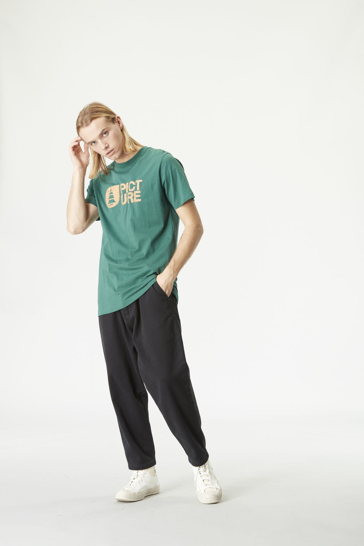 BASEMENT CORK TEE __color:Bayberry#3