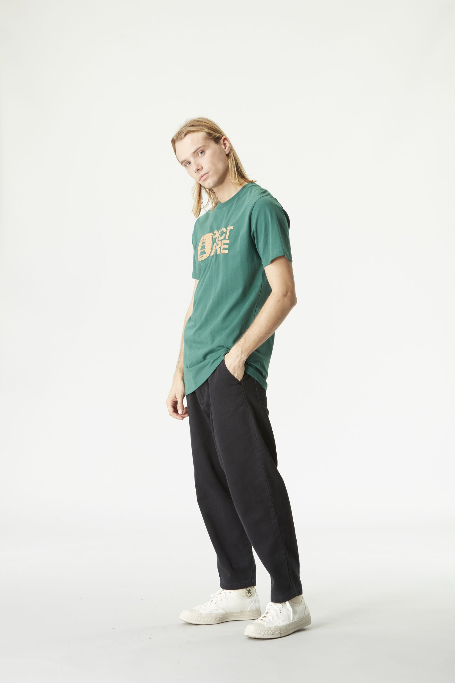 BASEMENT CORK TEE __color:Bayberry#5