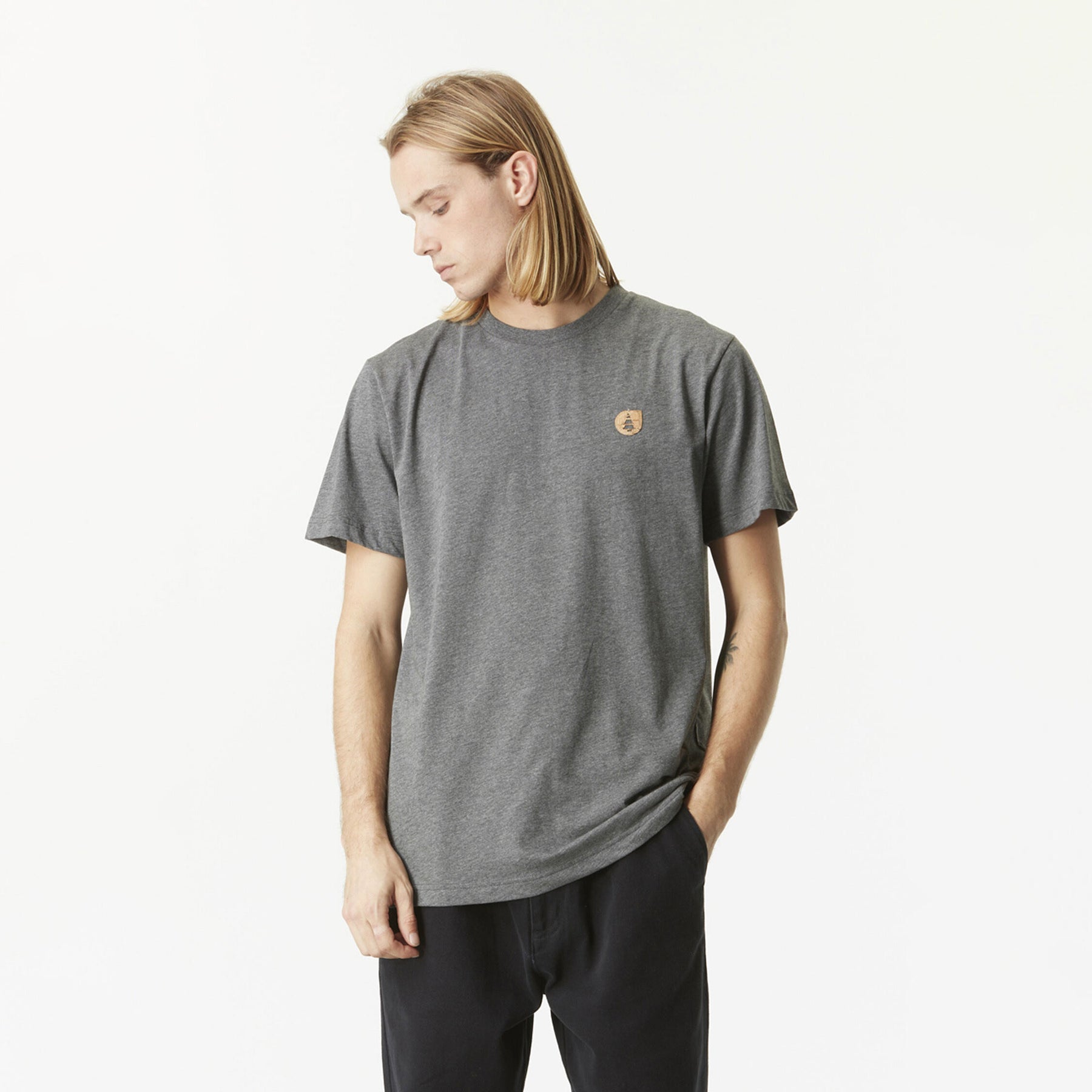 LIL CORK TEE __color:Dark_Grey_Melange#29