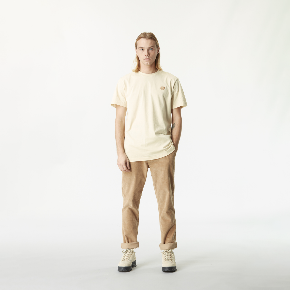 LIL CORK TEE __color:Wood_Ash#65