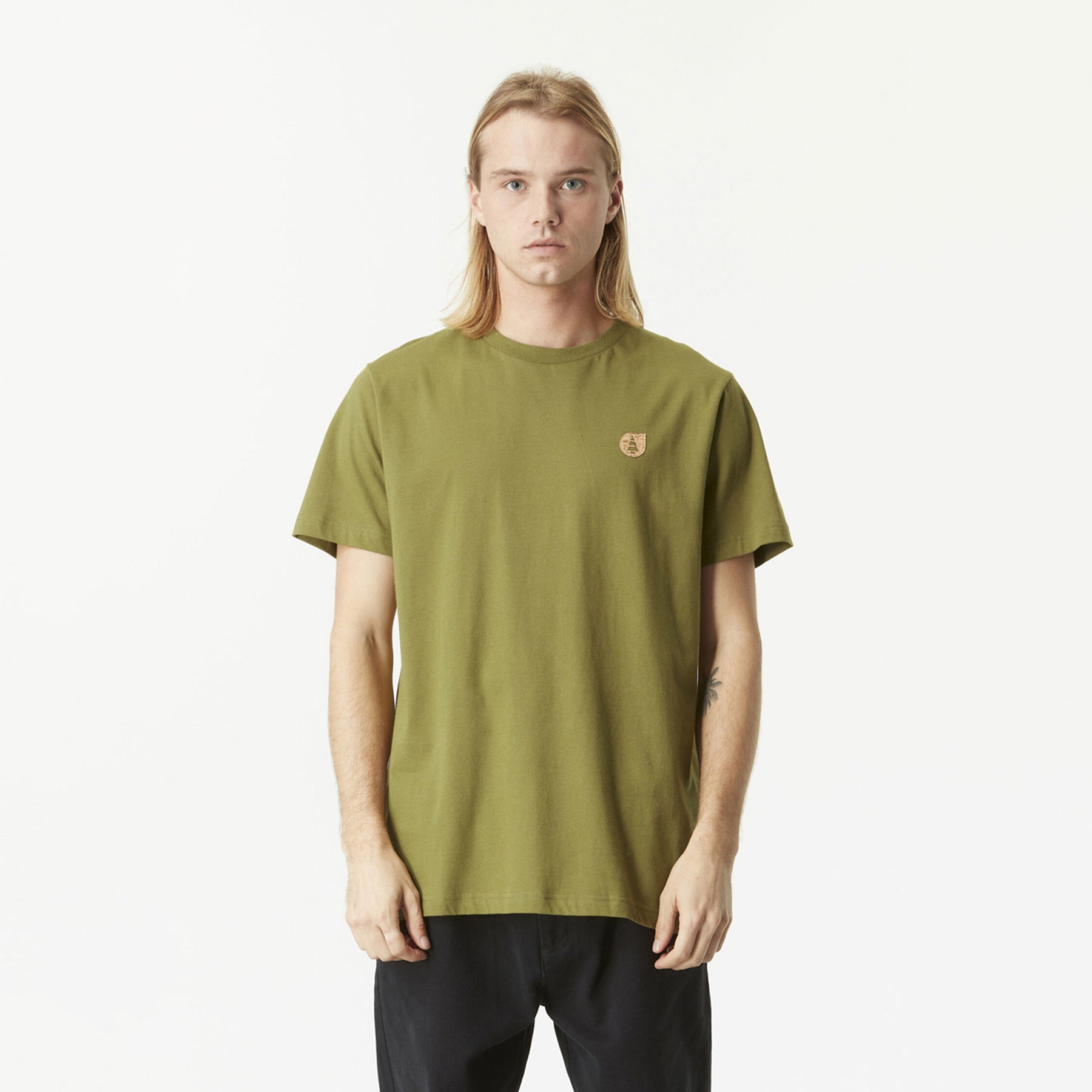 LIL CORK TEE __color:Army_Green#0
