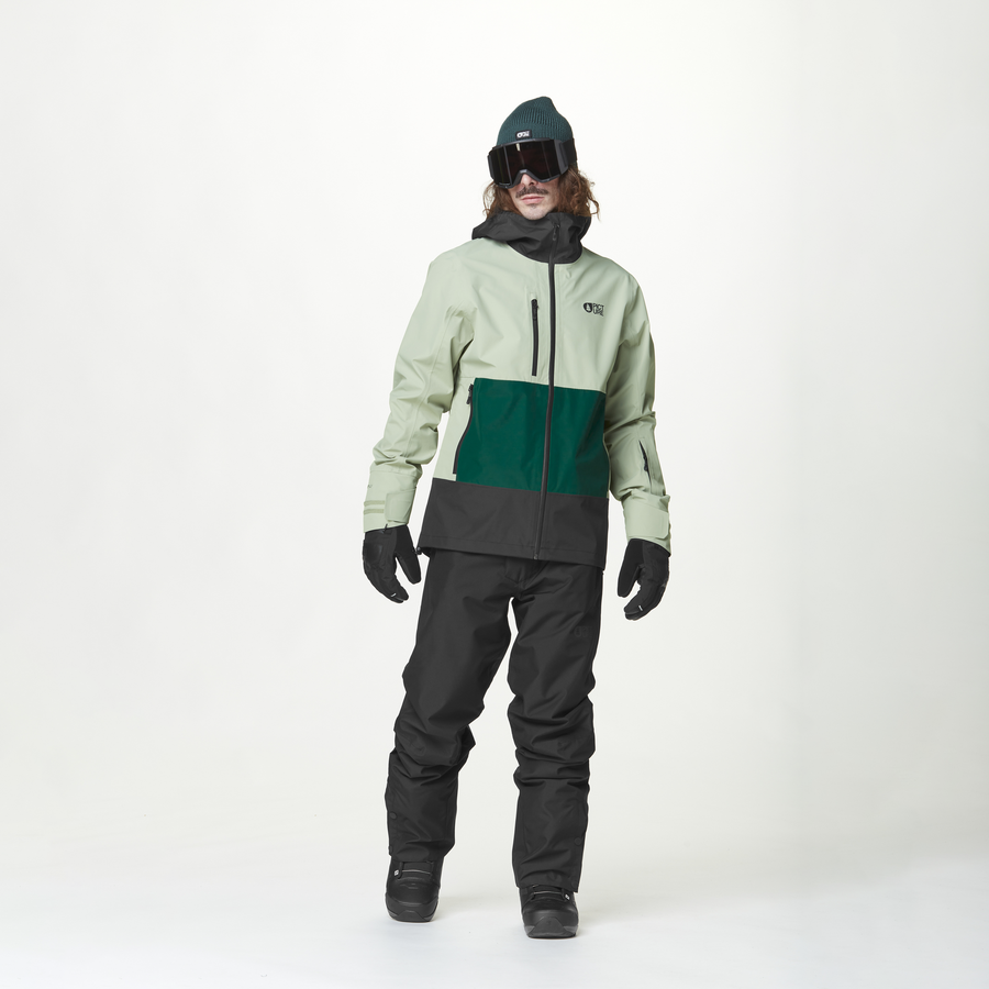 BROADER 3L JKT __color:Shadow_Pdrsa_Pine_Black#23