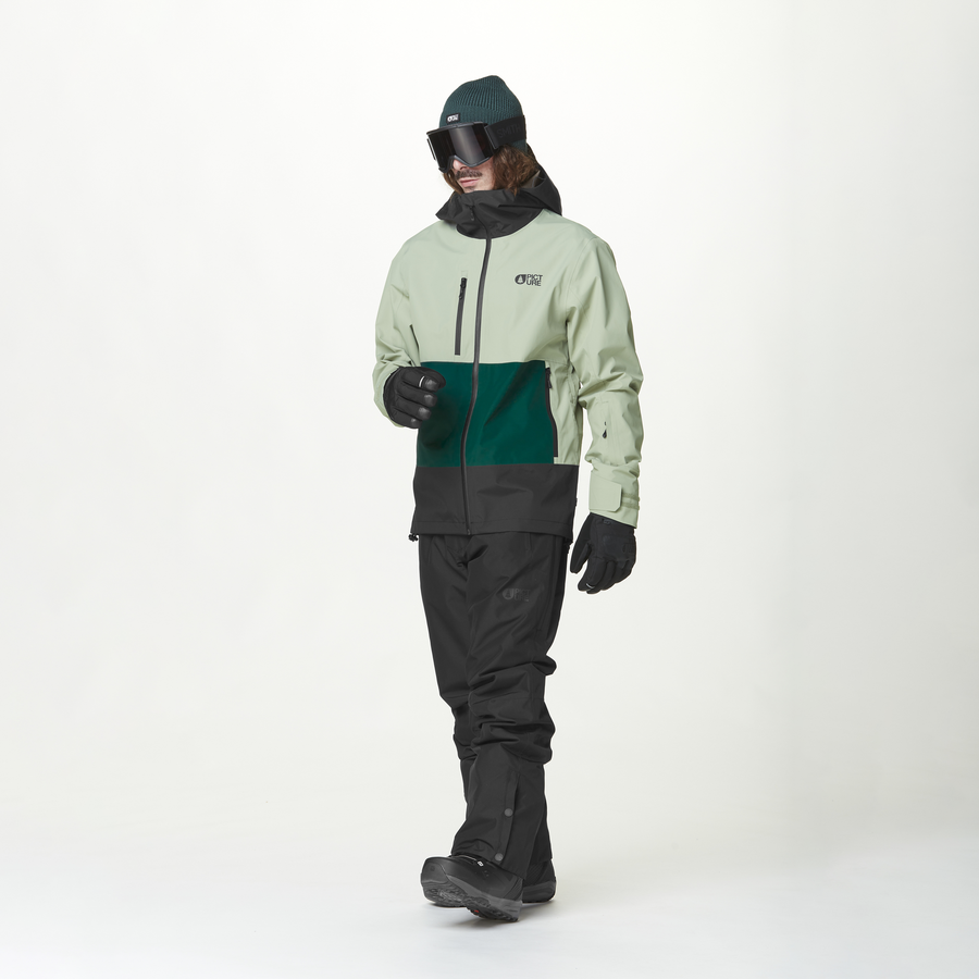 BROADER 3L JKT __color:Shadow_Pdrsa_Pine_Black#25