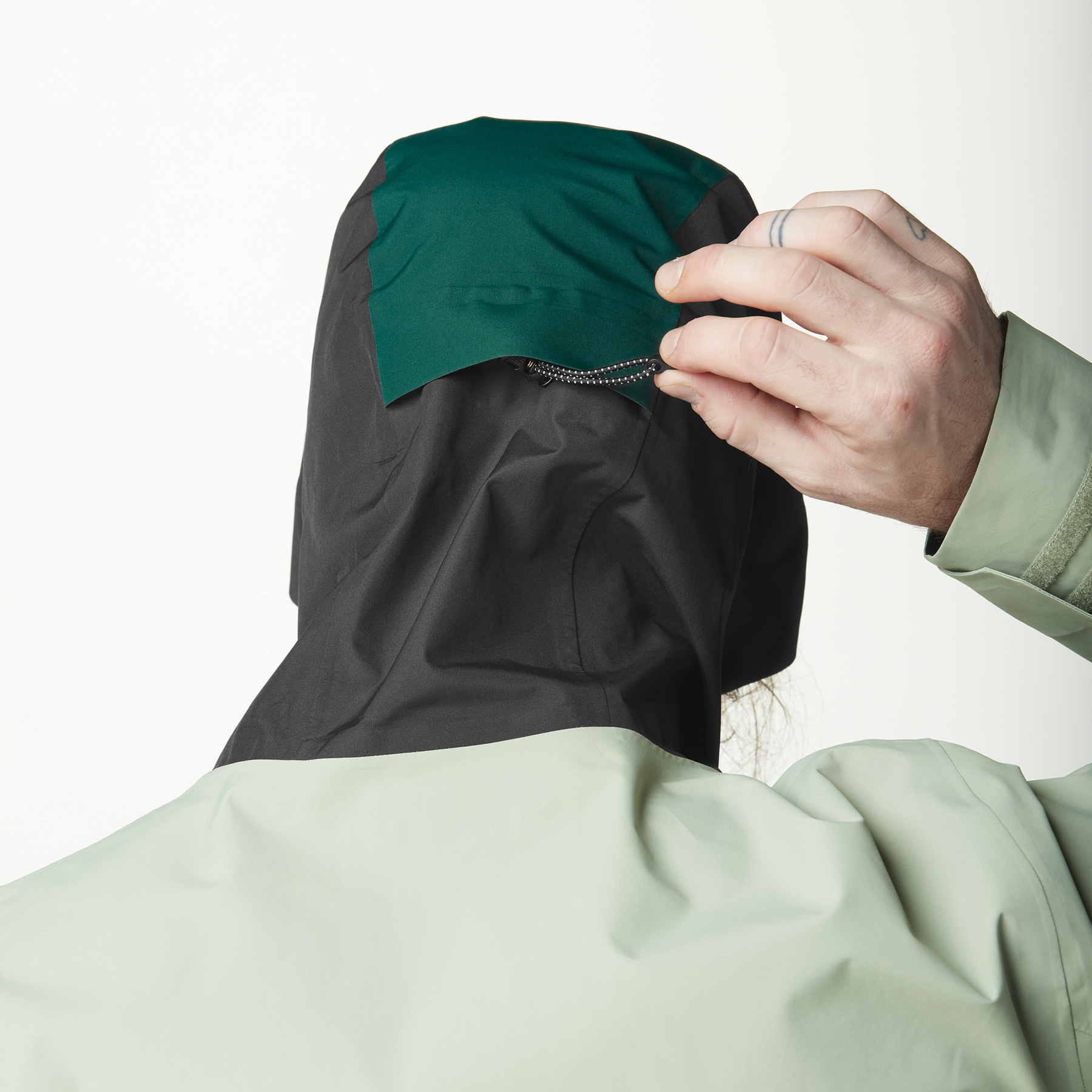 BROADER 3L JKT __color:Shadow_Pdrsa_Pine_Black#28