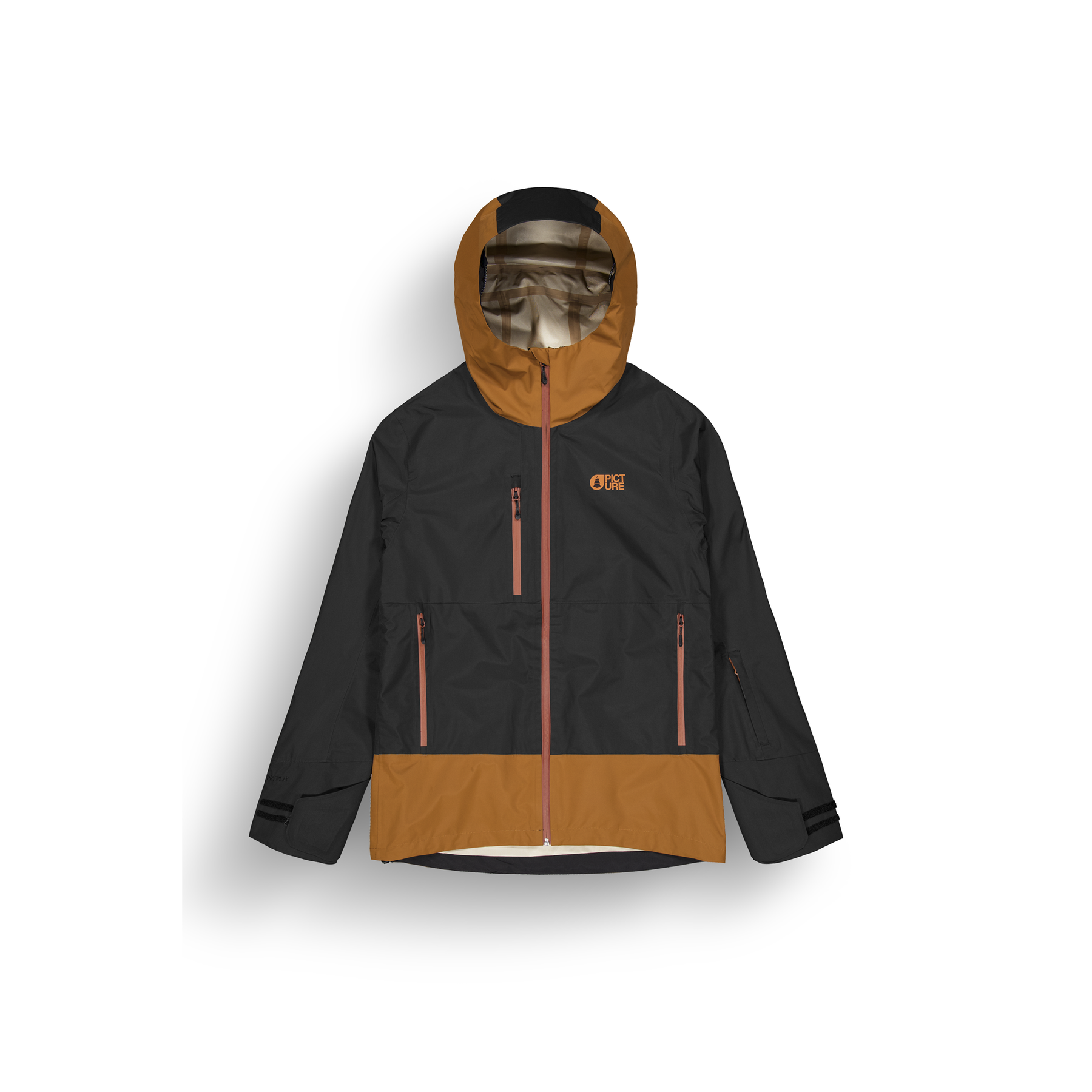 BROADER 3L JKT __color:Black_Chocolate#8