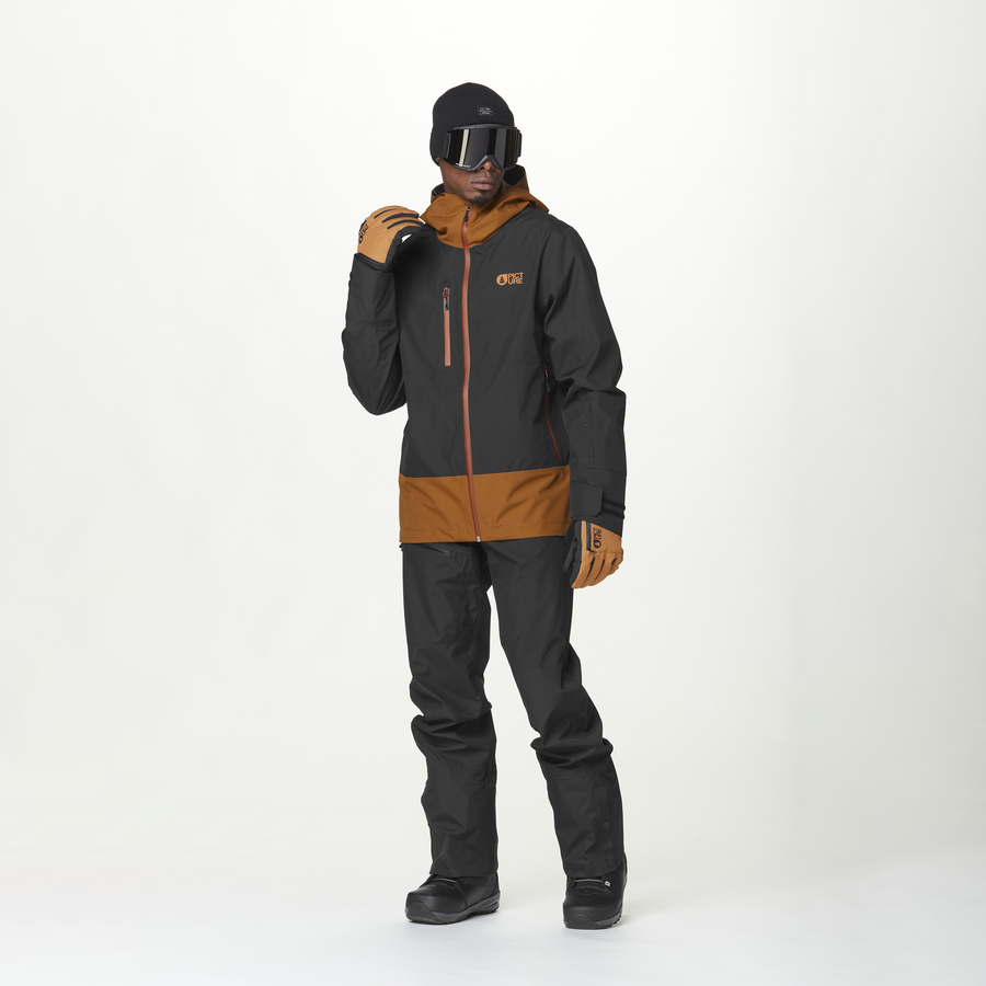 BROADER 3L JKT __color:Black_Chocolate#1