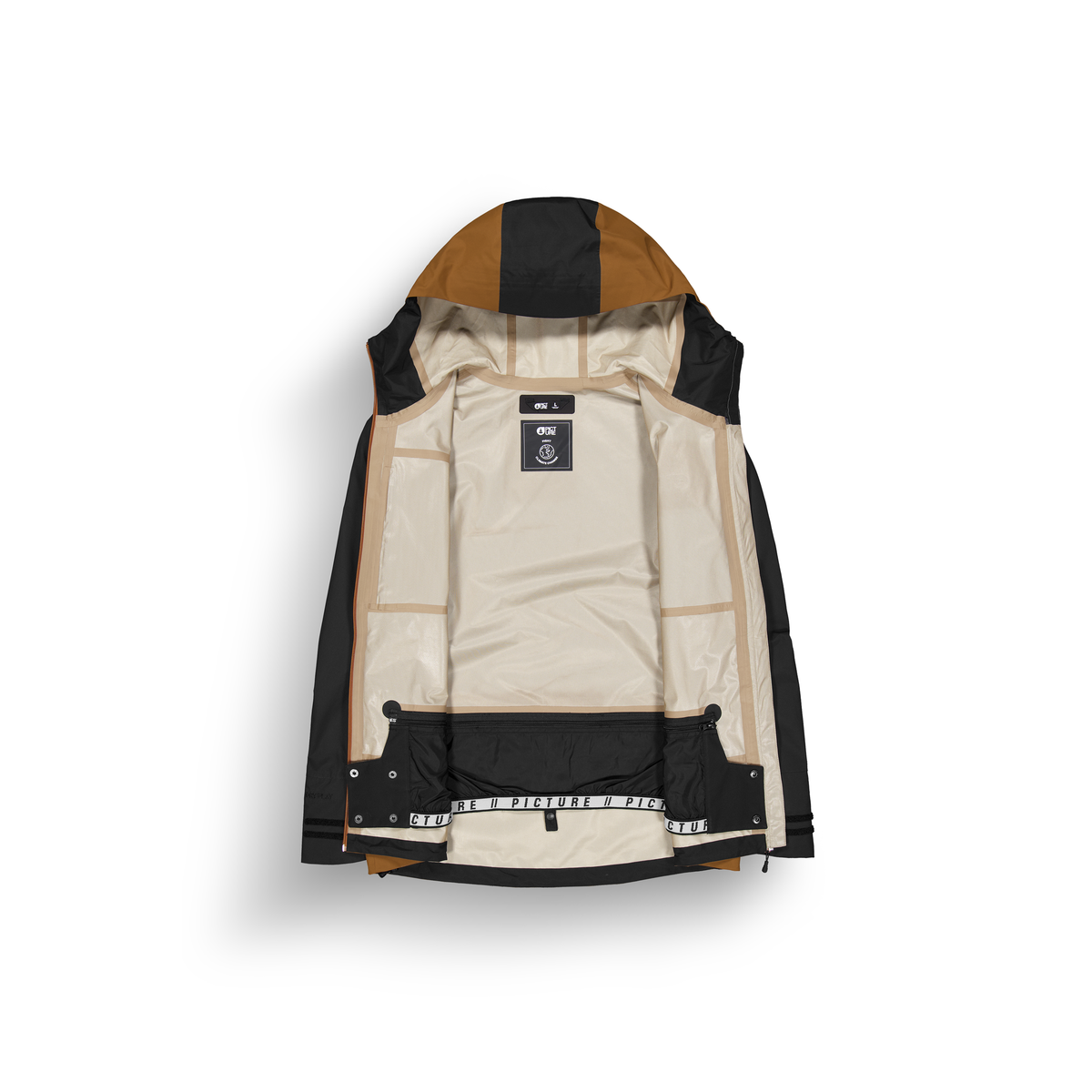 BROADER 3L JKT __color:Black_Chocolate#10