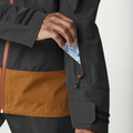 BROADER 3L JKT __color:Black_Chocolate#4