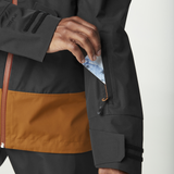 BROADER 3L JKT __color:Black_Chocolate#4