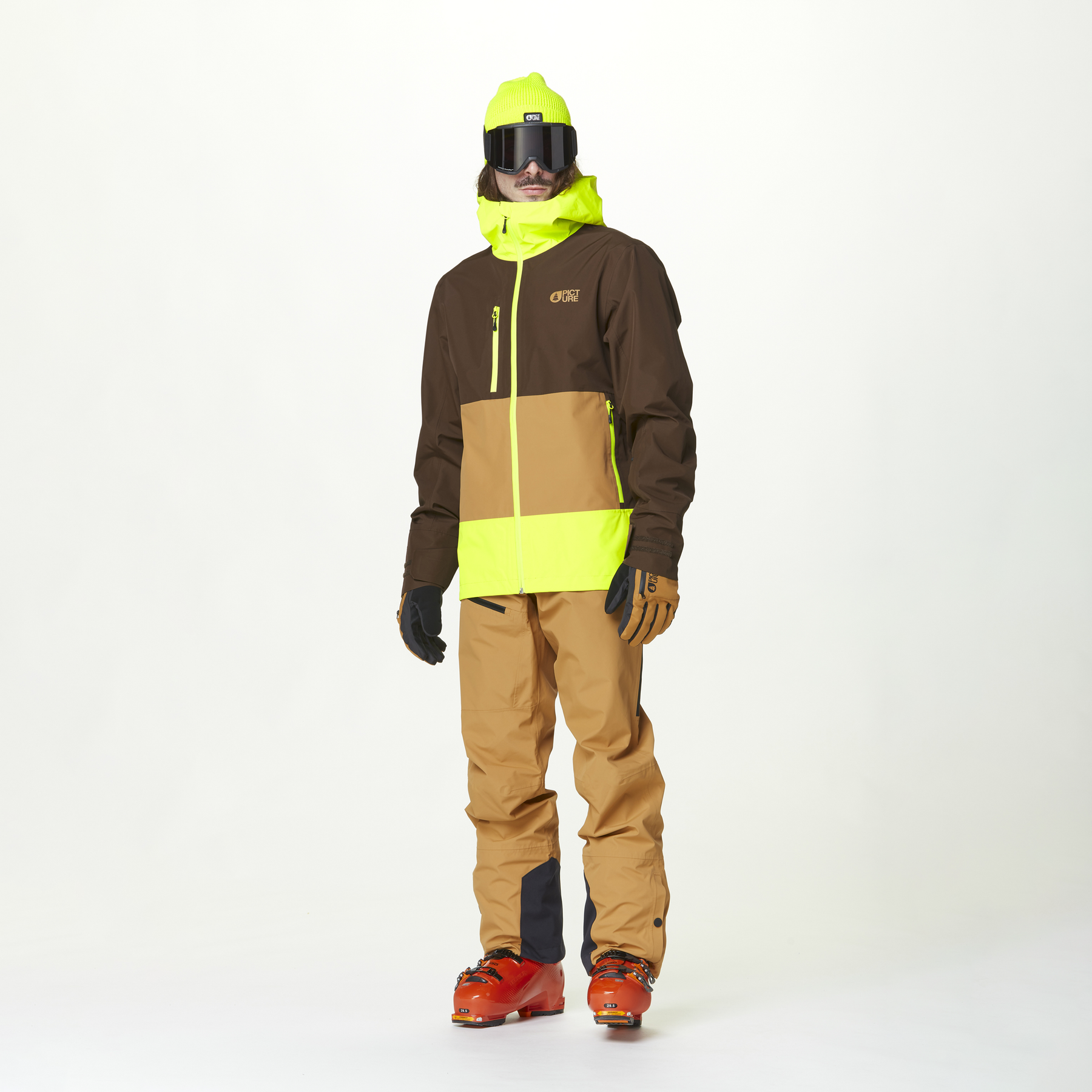 BROADER 3L JKT __color:Chicory_Brown_Acid#12