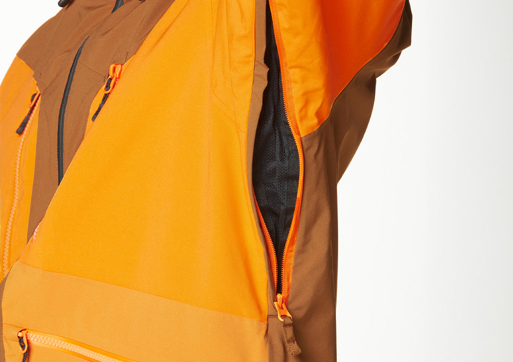 Achsel-Zipper