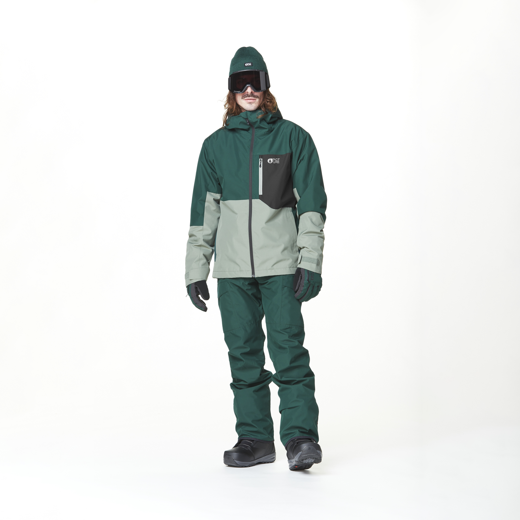 NITRIC JKT __color:Pdrsa_Pine_L_Wreath_Blk#34