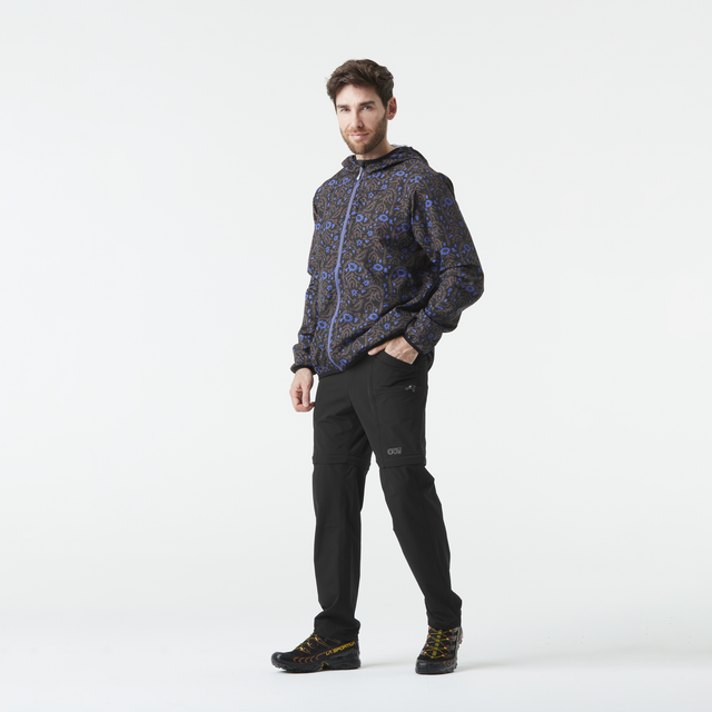 SCALE PRINTED JKT __color:Ancolie_Print#0