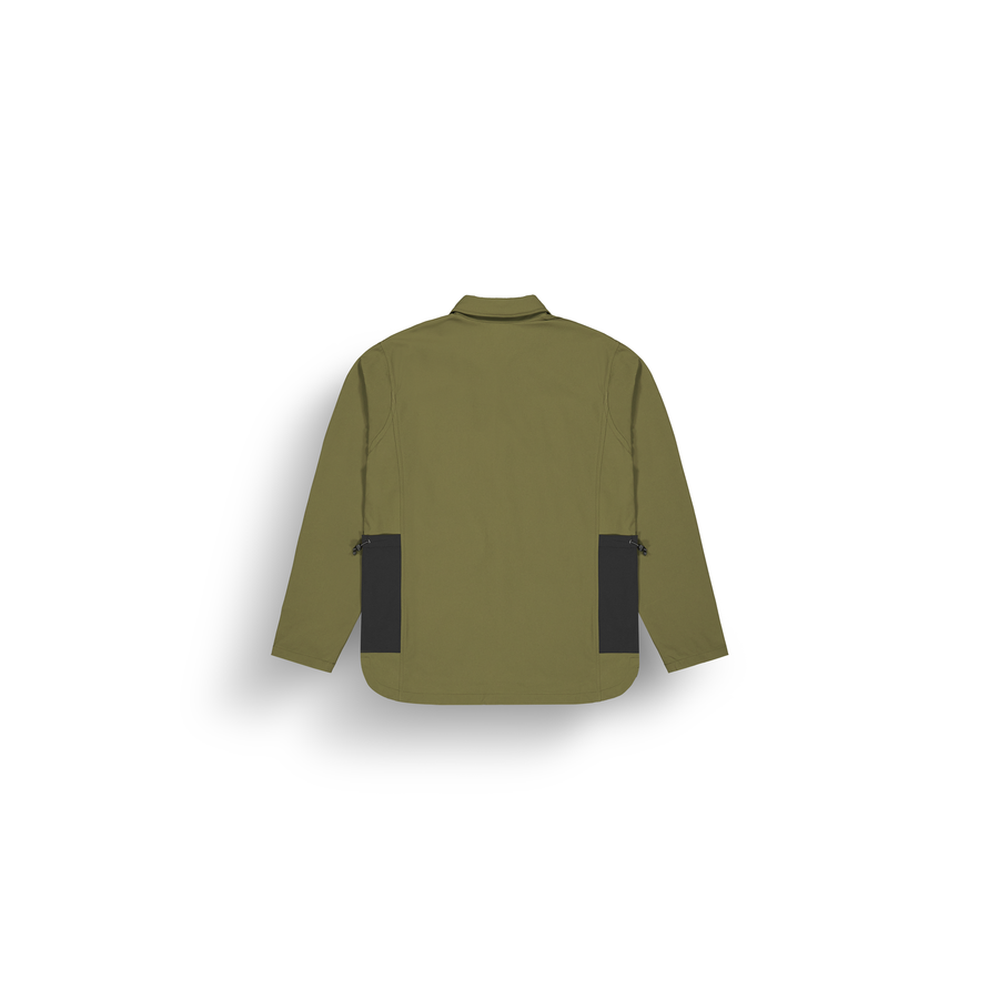 OUTIF ZIP SHIRT __color:Tobacco#5